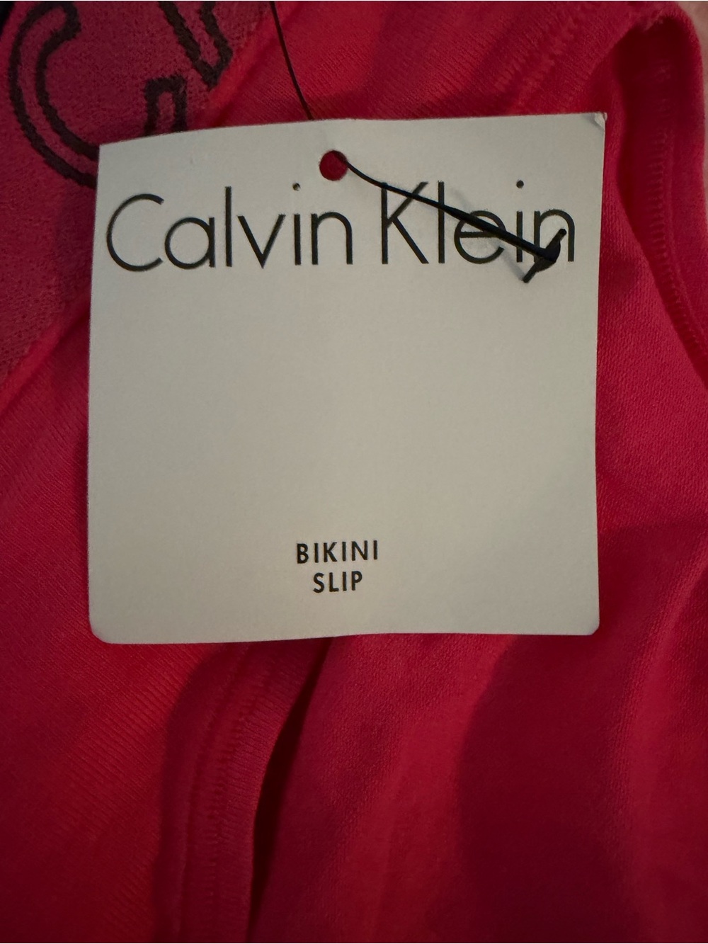Calvin Klein Girls' Cotton Briefs - Hot Pink & Teal Blue - Picture 4 of 4